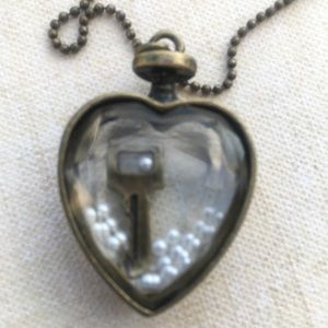 Handmade Heart Locket Necklace by HAS Jewels